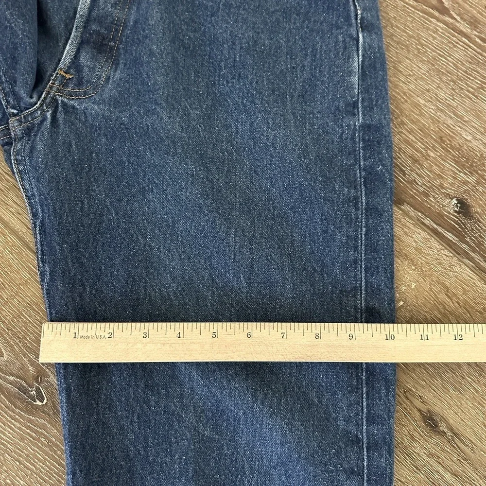 Vintage Levis 501XX Jeans Mens 36x31 Short Blue 90s Raw‎ Dark Denim 34x28